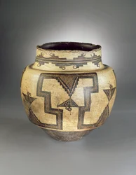 Jarra de Agua, Zuni Pueblo, Nuevo México, 1825-50